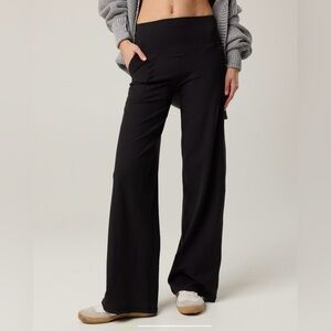 aerie offline real me XTRA ribbed high waisted trouser size XL long